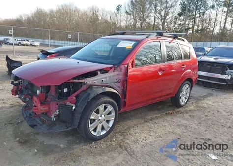 2013 Mitsubishi Outlander Se z USA, uszkodzony, nr VIN JA4AS3AW7DU010407
